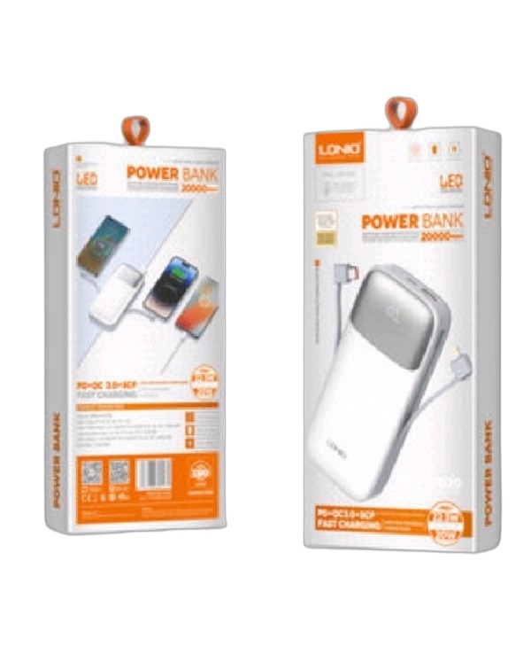 ITEM ACCESORIOS POWER BANK Power bank ldnio 10,000MAH PQ19       Powerbank ldnio 10,000 mah P662 P183