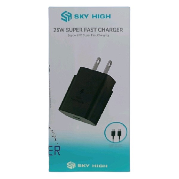 ITEM ACCESORIOS CARGADOR CR SKY 25W/SKY-07 6960043050063 6960043050070 6954553779071    SKY HIGH SUPER CARGA RAPIDA P229