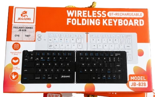 ITEM ACCESORIOS TECNOLOGICO Teclado JB-828 6906879828285      TECLADO INALÁMBRICO JB-828 RECARGABLE P231