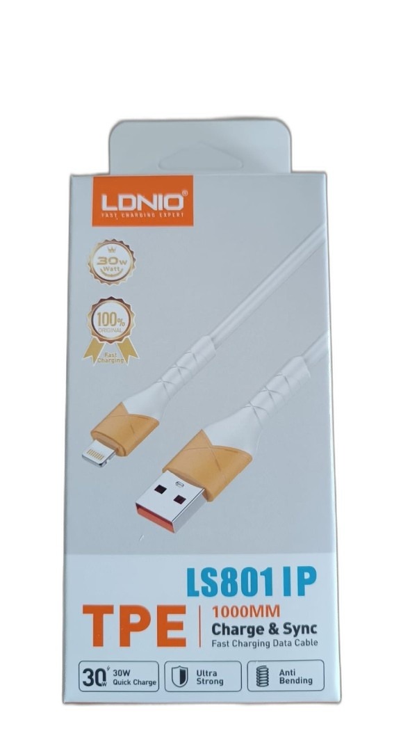 ITEM ACCESORIOS CABLE CB LDNIO 801 USB-IP       30W P257