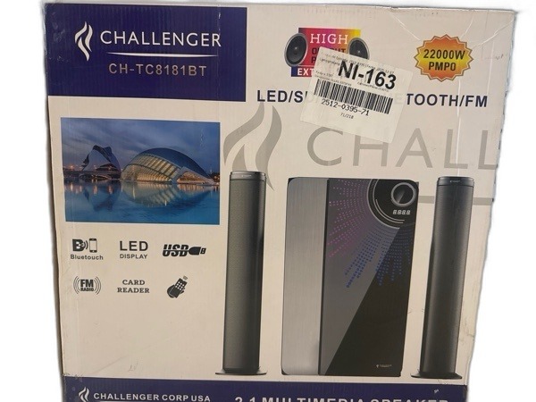 ITEM ACCESORIOS REPRODUCTOR Teatro en casa CH TC 8181 BT       Teatro en casa CH TC 8181 BT P277