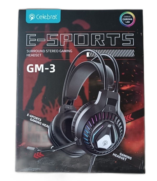 ITEM ACCESORIOS AURICULAR OREJERAS GM-3 CELEBRAT       GAMER P334