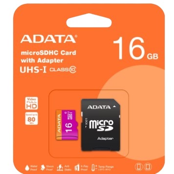 ITEM ACCESORIOS MEMORIA SD ADATA 16GB V10 4713218461919 842243014174 13111141    Memoria 16 gb adata P912