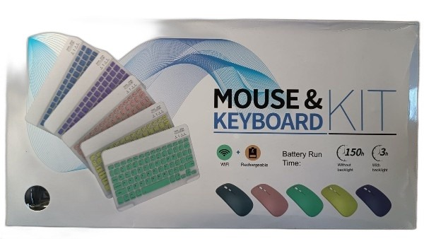 ITEM ACCESORIOS TECNOLOGICO TECLADO +MOUSE       KEYBOARD KIT P414