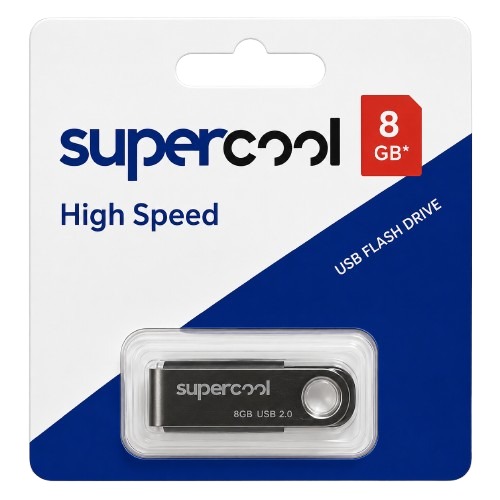 ITEM ACCESORIOS MEMORIA MEMORIA USB 8GB SUPER COOL        P443