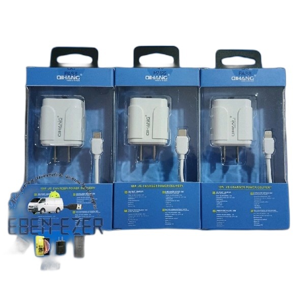 ITEM ACCESORIOS CARGADOR CR QH Z04-A 18W TC 6973331051109      QIHANG quihang cargador P510