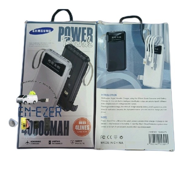 ITEM ACCESORIOS POWER BANK PB SOLAR 40000mAh 6182549153011      Solar Charger:plusxh-028 P533