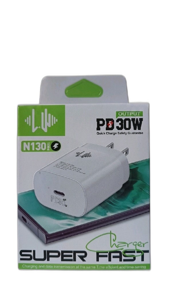 ITEM ACCESORIOS CUBO CUBO N130 30W TC 6575132117956      Super fast charger P555