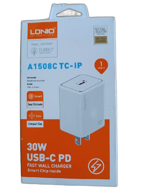 ITEM ACCESORIOS CARGADOR Cargador LDNIO A150 8C TC-IP 30W        P596