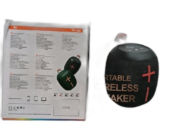 ITEM ACCESORIOS REPRODUCTOR Bocina T&G       TG-389 P663