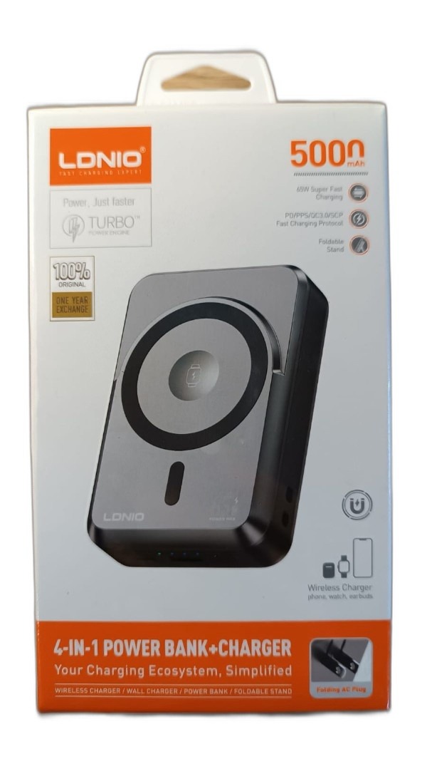 ITEM ACCESORIOS POWER BANK PW LDNIO 5,000 PQ26       INALAMBRICO P684