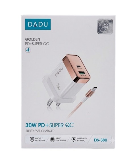 ITEM ACCESORIOS CARGADOR CR DADU 30W DC-396 C-C        P900