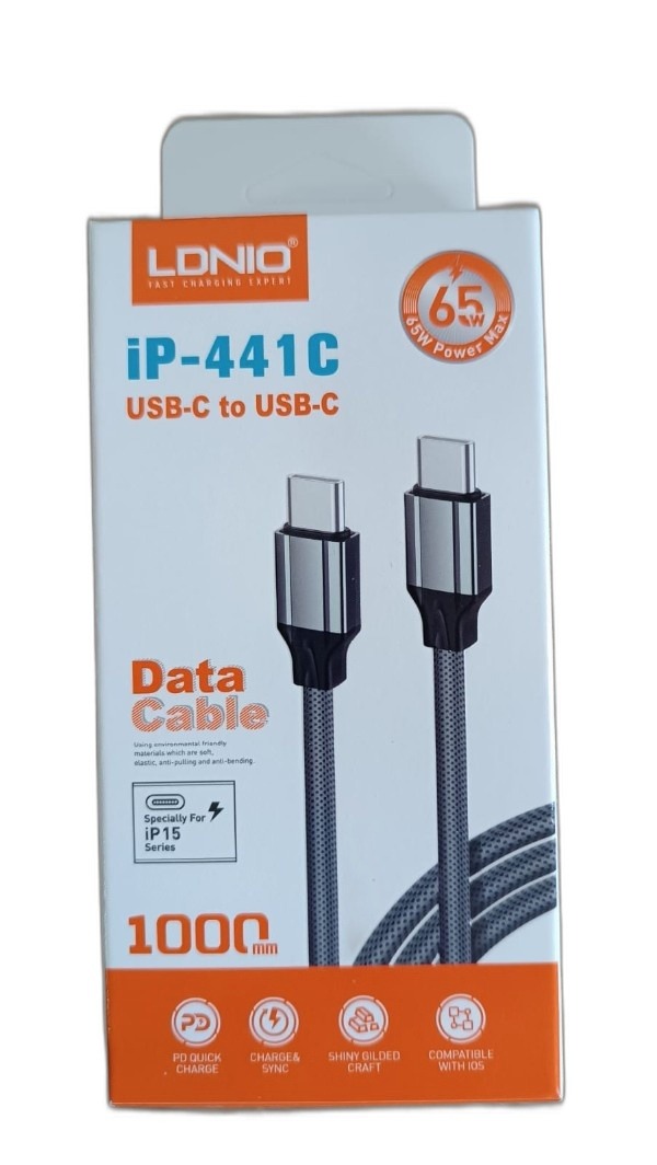 ITEM ACCESORIOS CABLE LDNIO 441 C-C       65W P708
