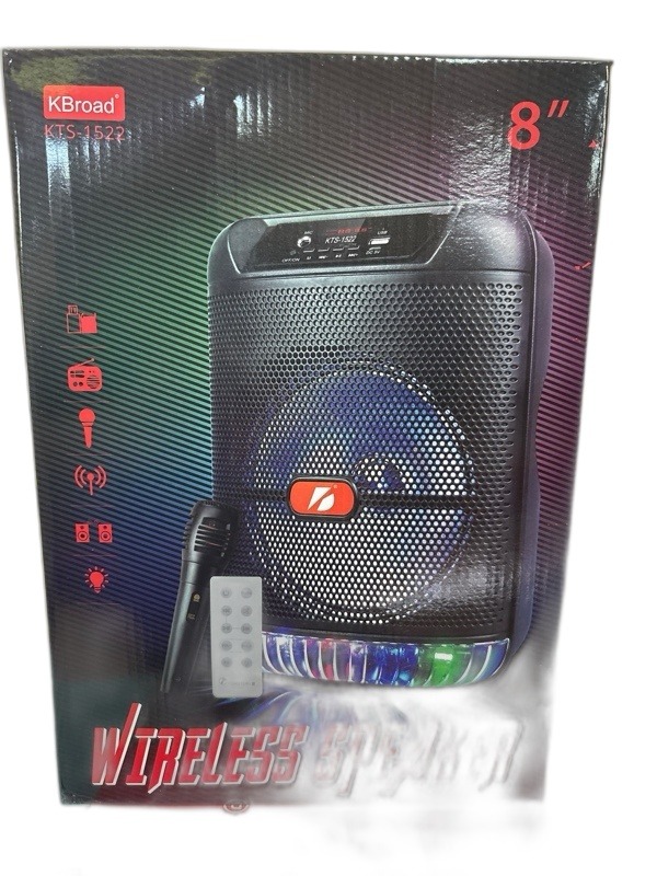 ITEM ACCESORIOS REPRODUCTOR RP 8” KTS-1522 KBroad        P666 P751