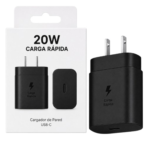ITEM ACCESORIOS CUBO Cubo SamSUNG 20W CARGA RAPIDA 6970621235508      Cubo Sam 20W P779