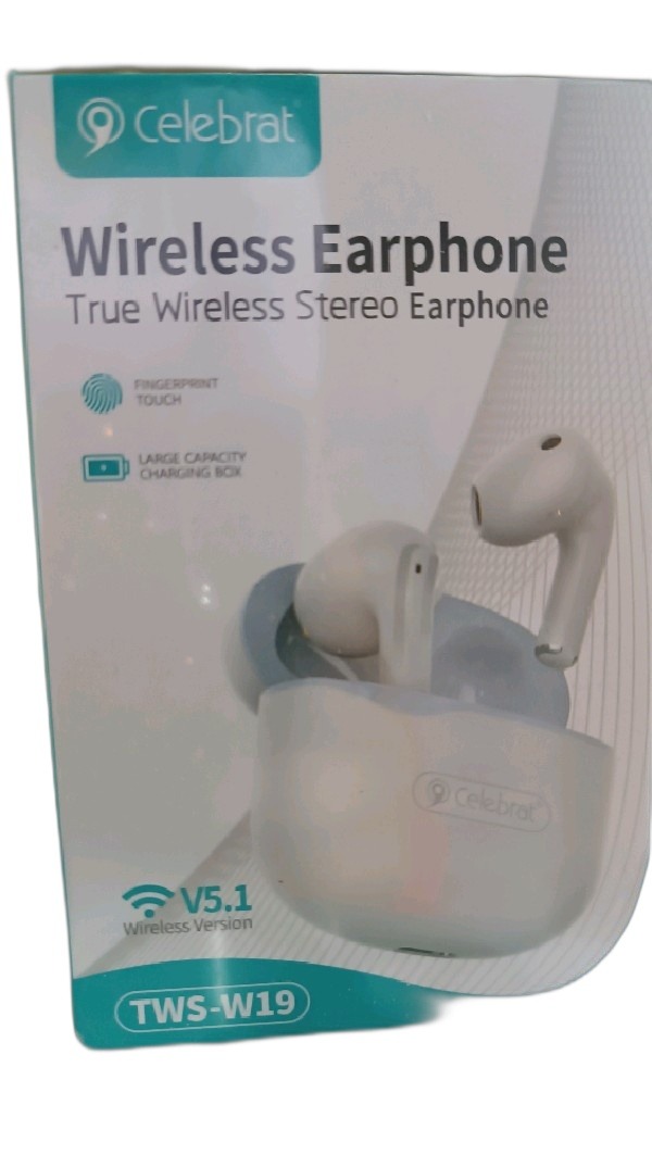 ITEM ACCESORIOS AURICULAR Celebrat TWS-W19       Audífono Bluetooth P590 P785