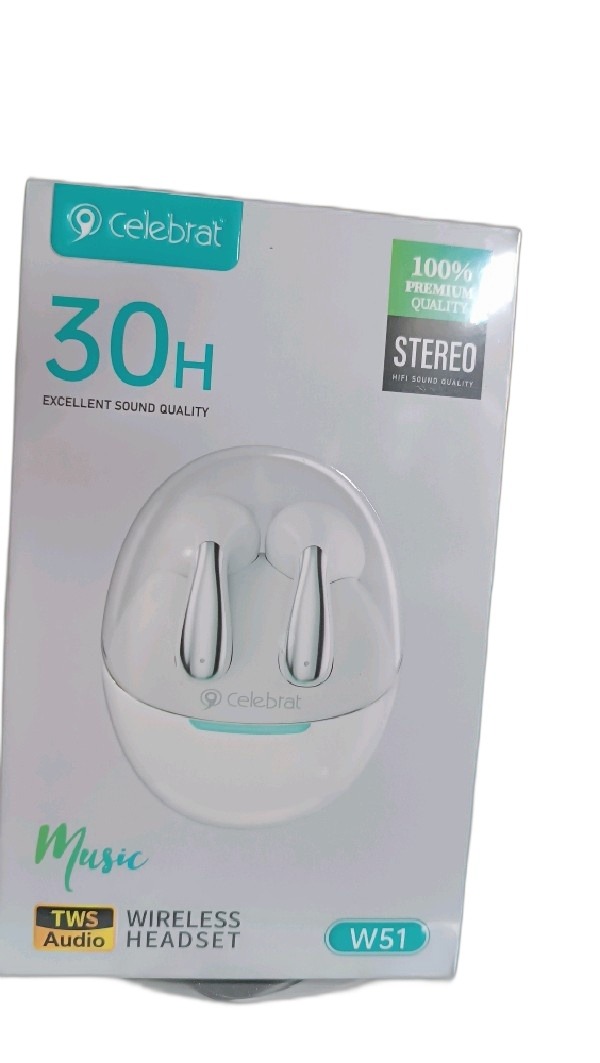 ITEM ACCESORIOS AURICULAR Celebrat W51       Audífono Bluetooth P594 P791