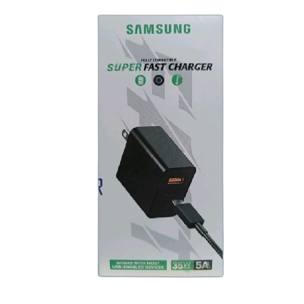 ITEM ACCESORIOS CARGADOR Cargador Sam 35W 6812345678943      Cargador Sam 35W KYDS-180 P797
