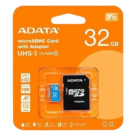 ITEM ACCESORIOS MEMORIA SD ADATA 32 GB V10 4713218461926 842243014181 13111142    SD 32GB P874